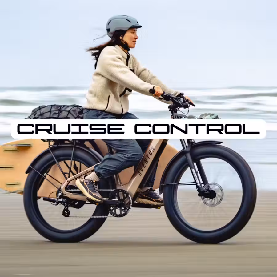 Aventon Aventure 3 Step Over Ebike 2 A3 cruise control