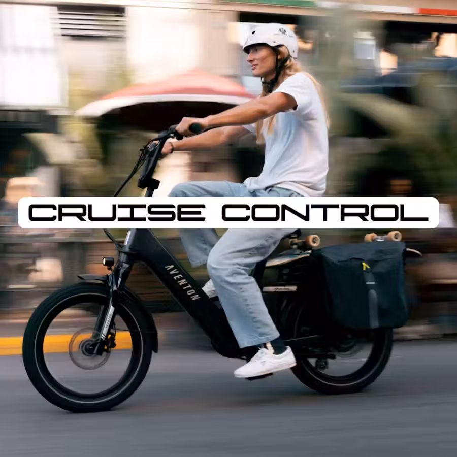 Aventon Abound SR Ebike 2 SR cruise control